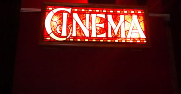 Sign at the Cinema Museum, London © Anna Fineman. Used with permission