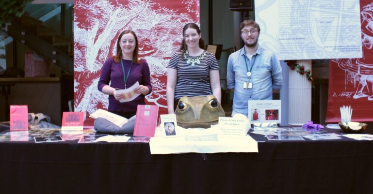 Members of the Archive Team at a Welcome Performance © Royal Opera House