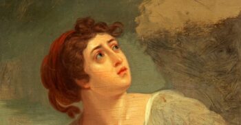 Mrs Jordan by Samuel de Wilde, oil on panel